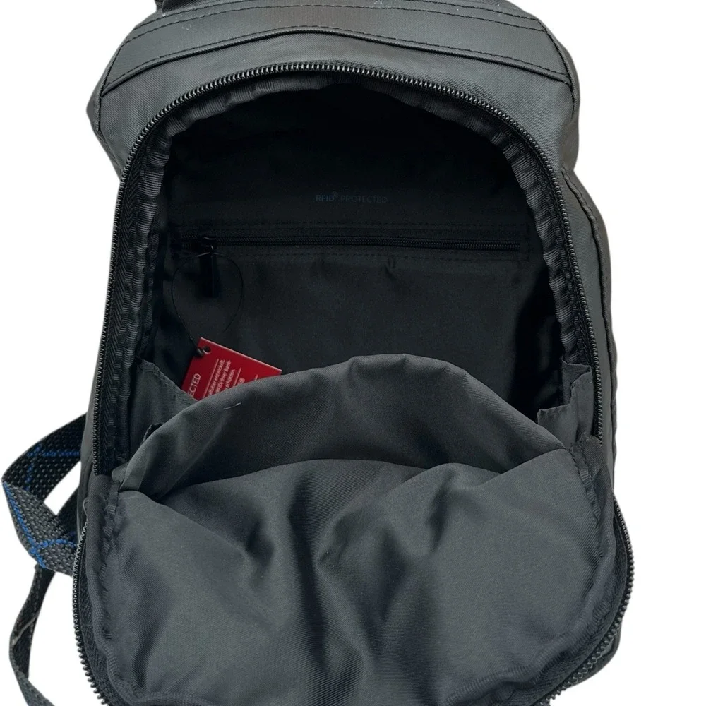 Hedgren Women's Vogue Small Backpack RFID Creased Black Size 12x10x3